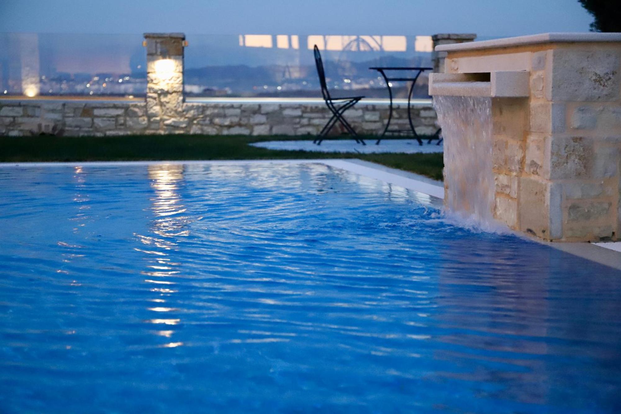 Green Villa With Private Pool Драч Екстериор снимка