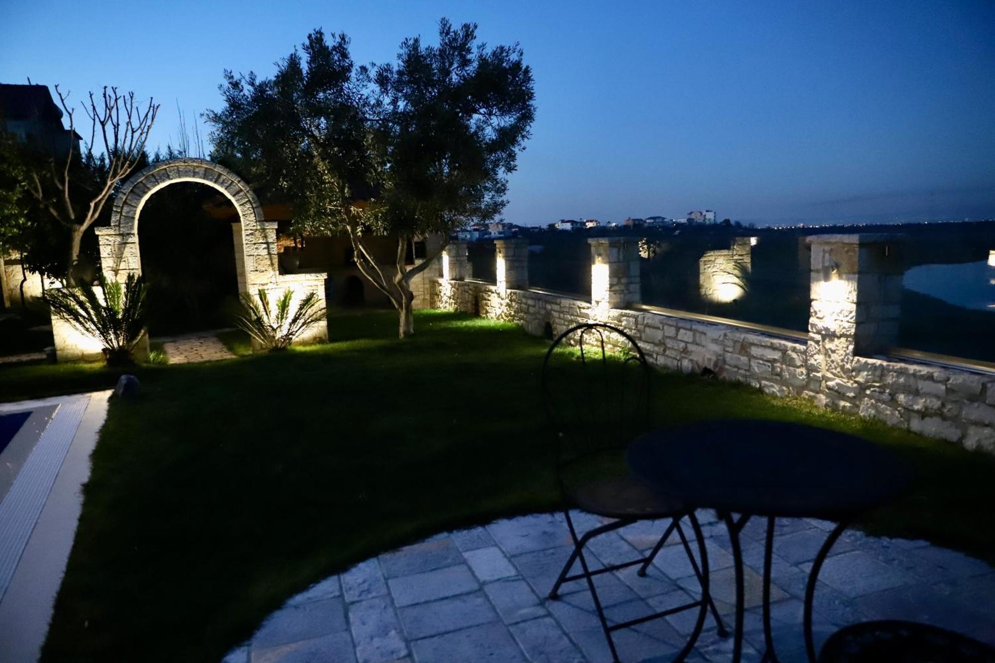 Green Villa With Private Pool Драч Екстериор снимка