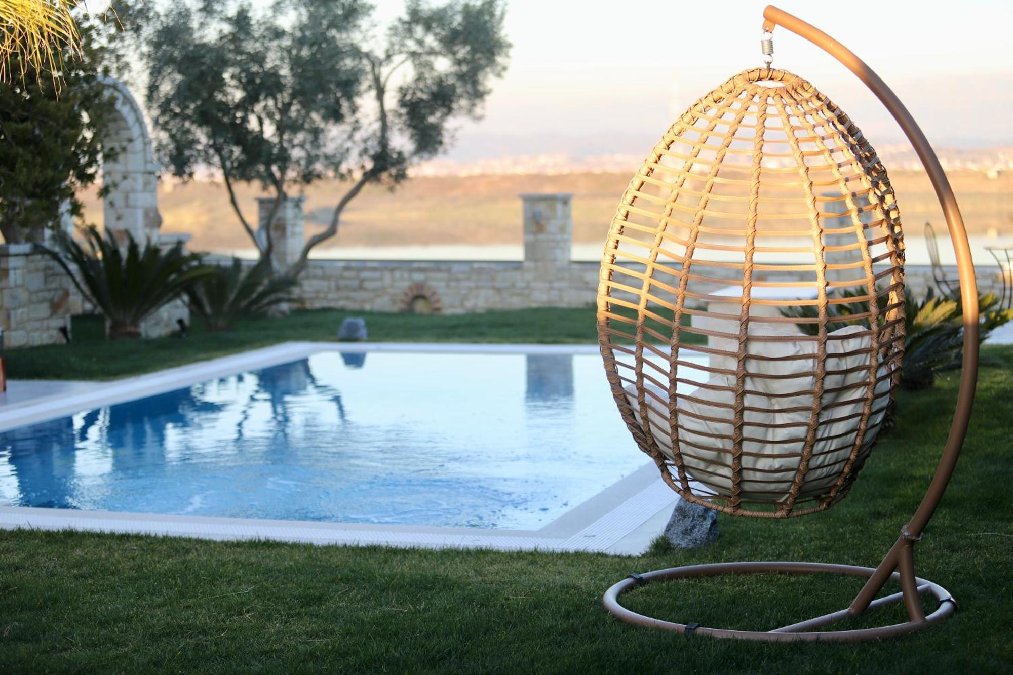 Green Villa With Private Pool Драч Екстериор снимка