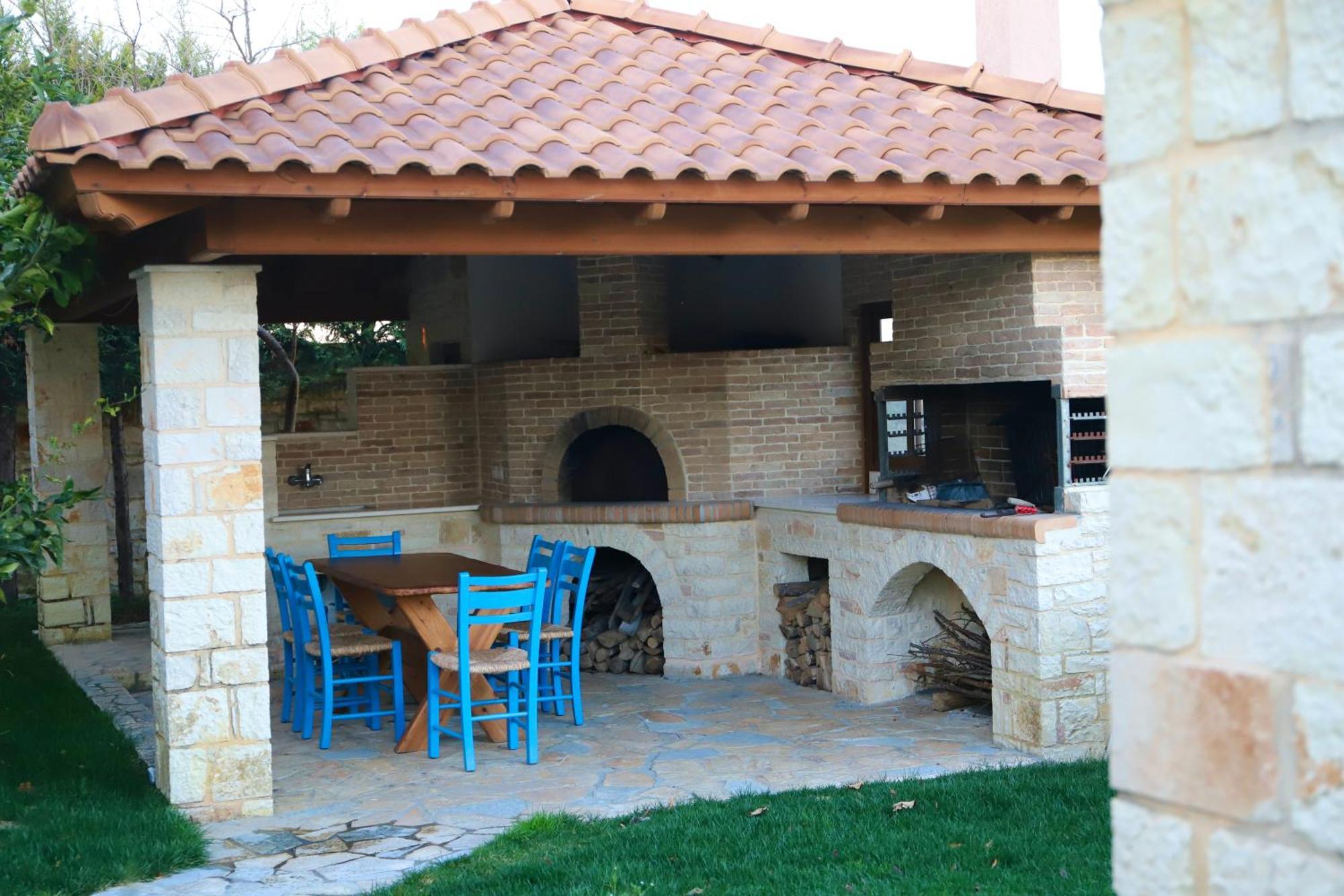 Green Villa With Private Pool Драч Екстериор снимка