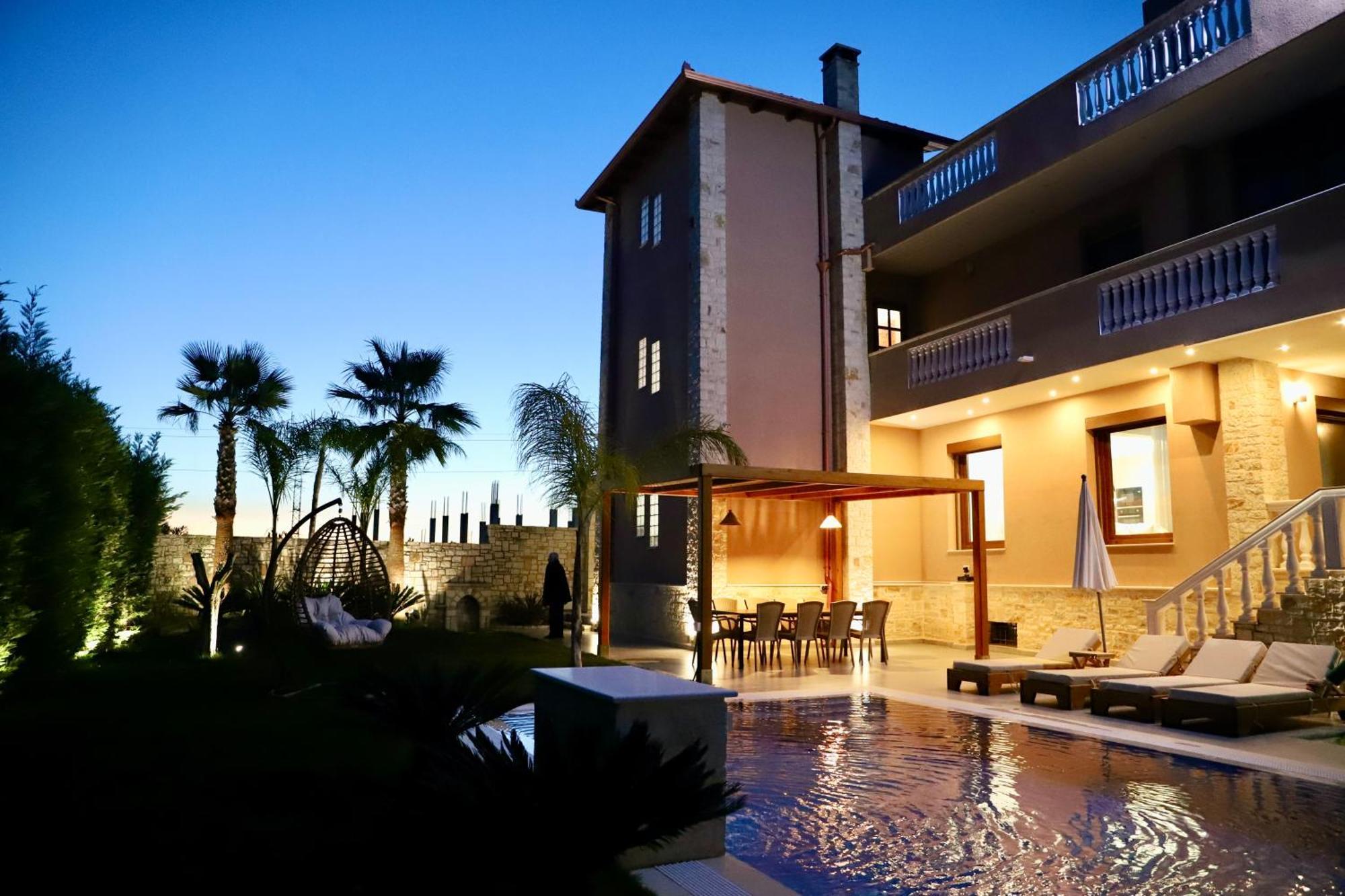 Green Villa With Private Pool Драч Екстериор снимка