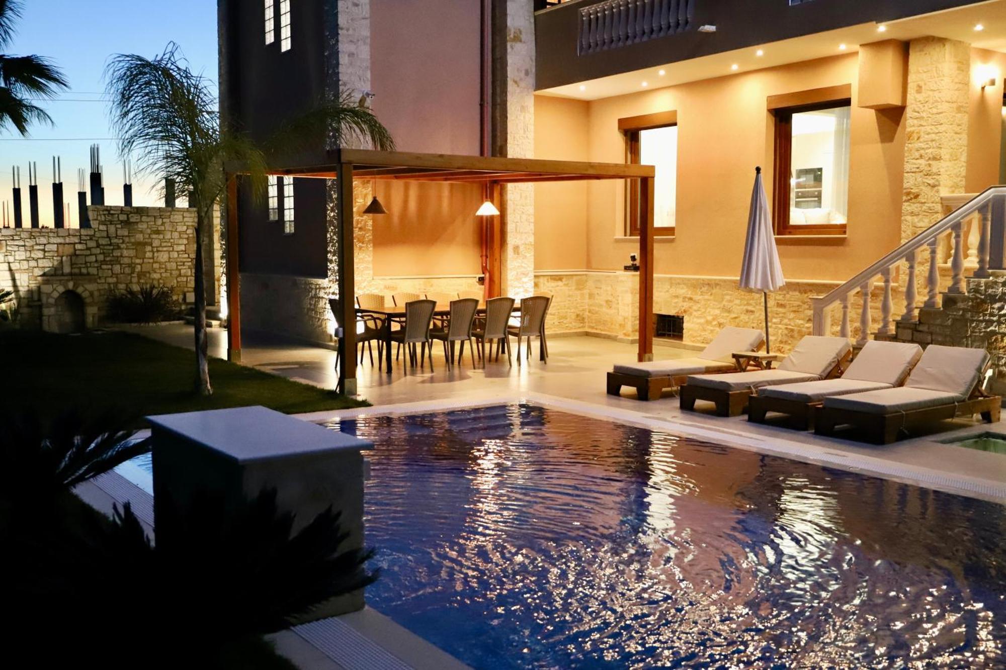 Green Villa With Private Pool Драч Екстериор снимка
